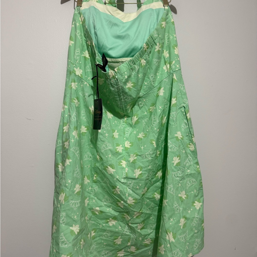 NWT Disney Her Universe Princess And The Frog Halter Dress Size 16 Tiana New - Picture 4 of 8